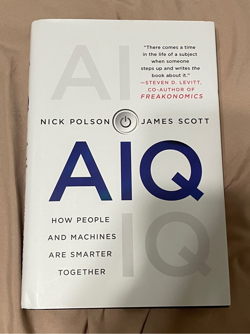 📚 AIQ by Nick Polson & James Scott 📚